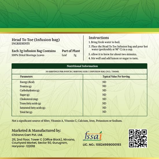 Moringa Detox Herbal Tea