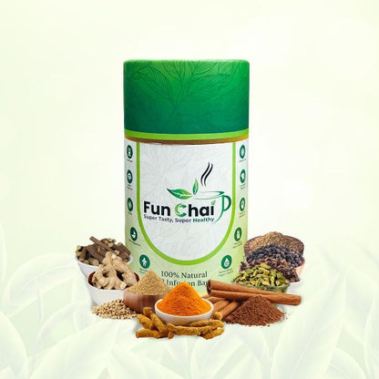 Fun Chai: 100% Natural & Caffeine-Free Herbal Tea