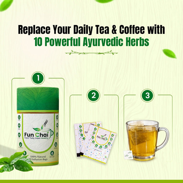 Fun Chai: 100% Natural & Caffeine-Free Herbal Tea