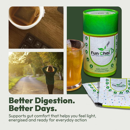Fun Chai: 100% Natural & Caffeine-Free Herbal Tea