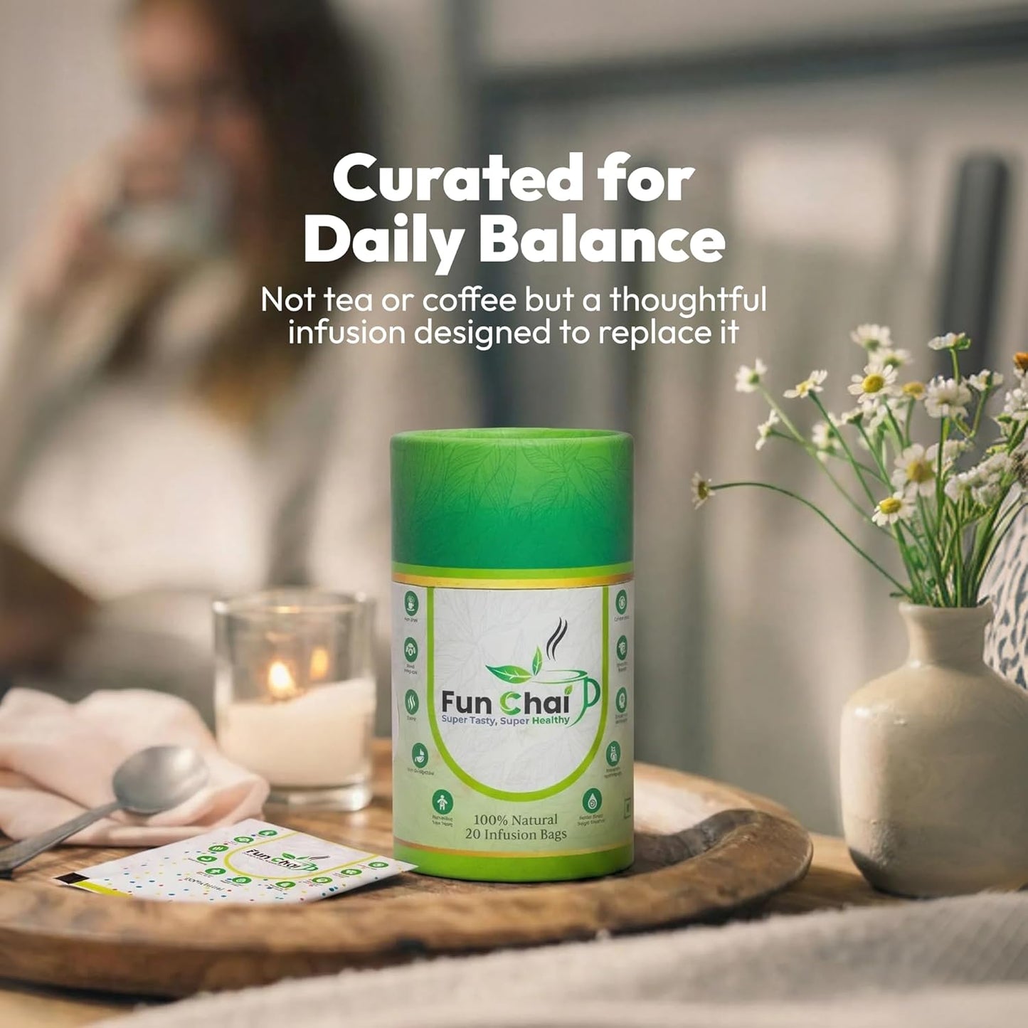 Fun Chai: 100% Natural & Caffeine-Free Herbal Tea