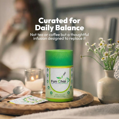 Fun Chai: 100% Natural & Caffeine-Free Herbal Tea